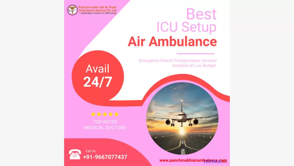 Risk-Free Patient Evocation by Panchmukhi Air and Train Ambulance Service in Silchar