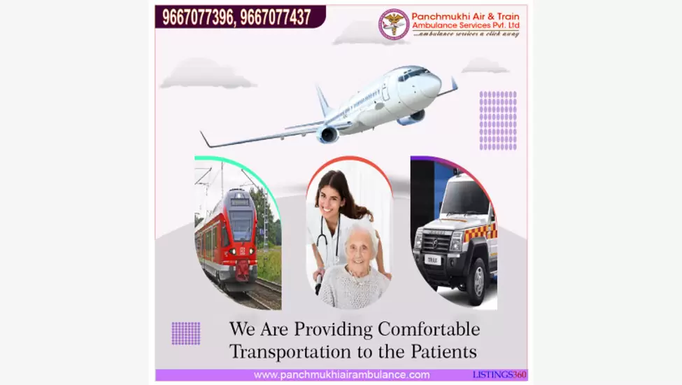 Avail of Panchmukhi Air and Train Ambulance Service in Kochi with Word-Class NNICU Setup
