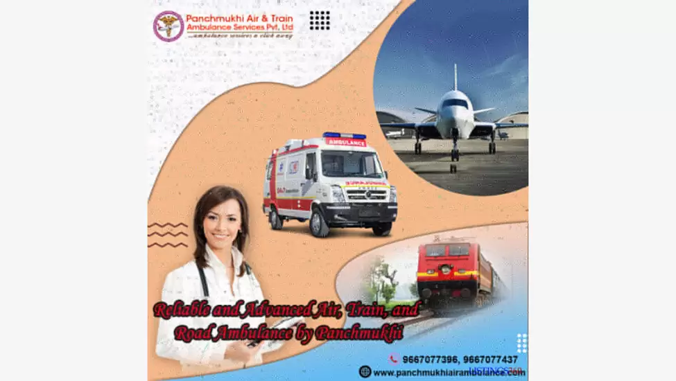 Avail of Panchmukhi Air and Train Ambulance Service in Ludhiana with a Modern CCU Setup